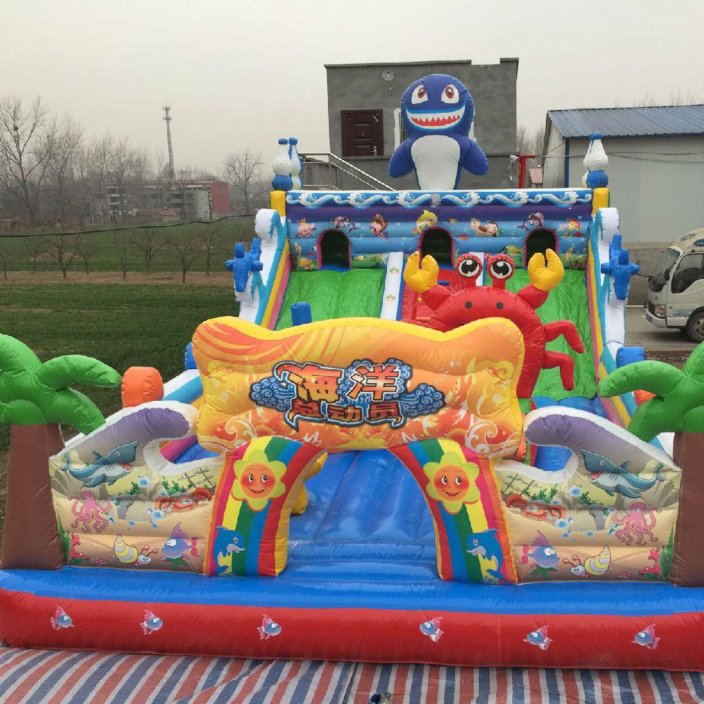 項城家聞氣模玩具廠供應(yīng)海洋總動員充氣大滑梯,室內(nèi)淘氣堡圖片_高清圖_細(xì)節(jié)圖-項城市東方家聞氣模玩具廠